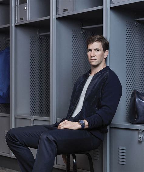 Hublot teams up with Giants quarterback Eli Manning 